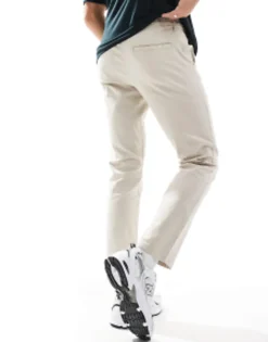 Trousers & Chinos*DESIGN Slim Chinos In Stone