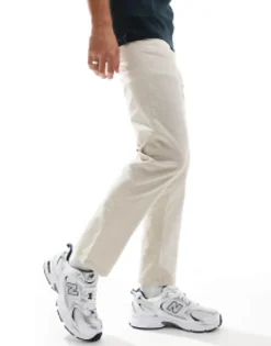 Trousers & Chinos*DESIGN Slim Chinos In Stone
