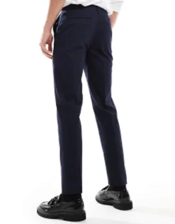 Suits & Tailoring*DESIGN Slim Smart Trouser In Navy