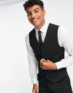 Suits & Tailoring*DESIGN Slim Suit In Black