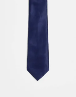 Ties*DESIGN Slim Tie In Navy