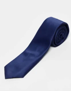 Ties*DESIGN Slim Tie In Navy