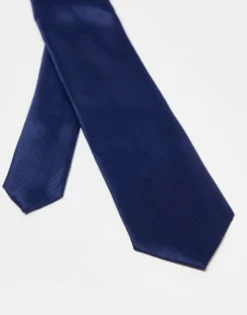 Ties*DESIGN Slim Tie In Navy