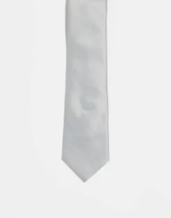 Ties*DESIGN Slim Tie In Silver
