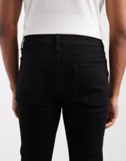 Tall*DESIGN Spray On Jeans With Power Stretch In Black