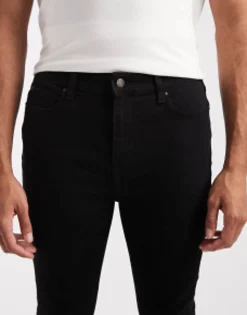 Tall*DESIGN Spray On Jeans With Power Stretch In Black