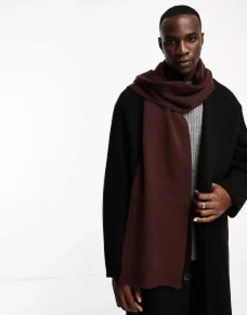 Scarves*DESIGN Standard Scarf In Brown