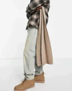 Scarves*DESIGN Standard Scarf In Oatmeal Beige