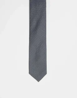 Ties*DESIGN Standard Tie In Charcoal