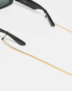 Sunglasses*DESIGN Sunglasses Chain In Tone Gold