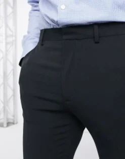 Trousers & Chinos*DESIGN Super Skinny Smart Trouser In Black