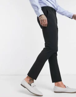 Trousers & Chinos*DESIGN Super Skinny Smart Trouser In Black