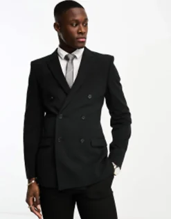 Suits & Tailoring*DESIGN Super Skinny Suit In Black