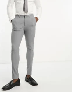 Trousers & Chinos*DESIGN Super Skinny Suit In Grey