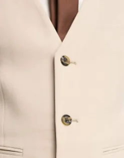 Suits & Tailoring*DESIGN Super Skinny Suit Waistcoat In Stone