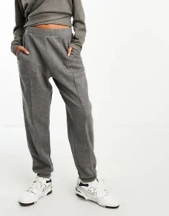 Tracksuits & Joggers*DESIGN Super Soft Co-Ord Seamed Jogger In Charcoal Marl