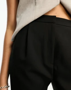 Suits & Tailoring*DESIGN Tall Smart Tapered Trouser In Black