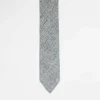 Ties*DESIGN Textured Tie In Charcoal