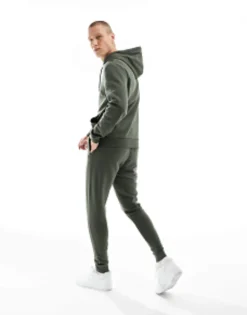 Tracksuits*DESIGN Tracksuit With Hoodie And Skinny Joggers In Charcoal Kambaba