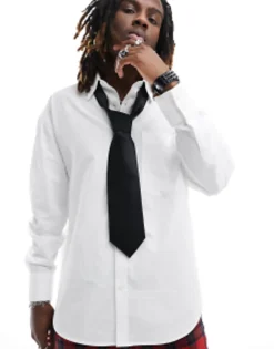 Ties*DESIGN Wide Tie In Black