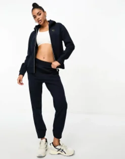 Tracksuits & Joggers*EA7 Zip Thru Hoodie And Joggers Tracksuit In Navy
