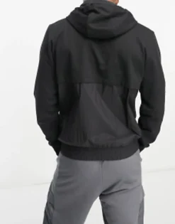 Tracksuits*EA7 Emporio Armani Core Nylon Mix Tracksuit In Black