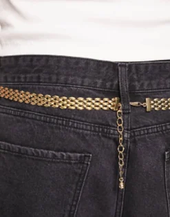 Gifts*FADED FUTURE Belly Chain Belt In Gold