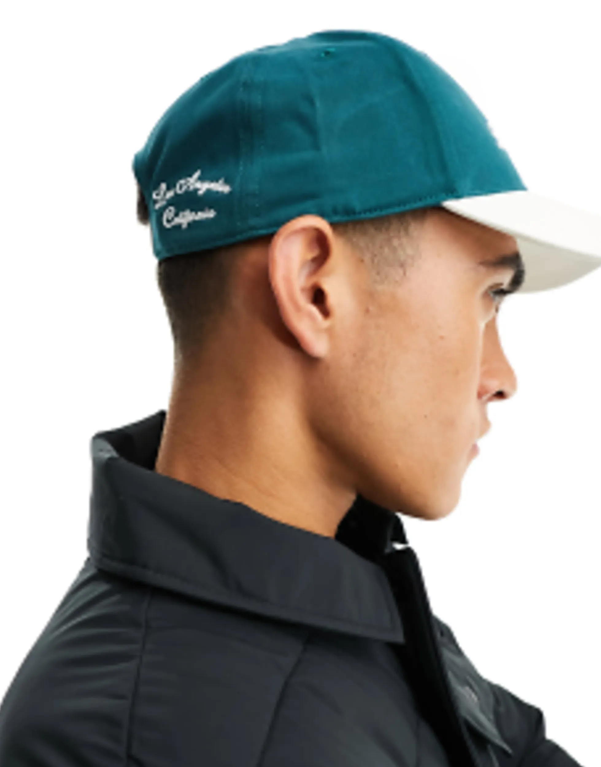 Caps & Hats*Hollister Logo Snapback Baseball Cap In Green/White