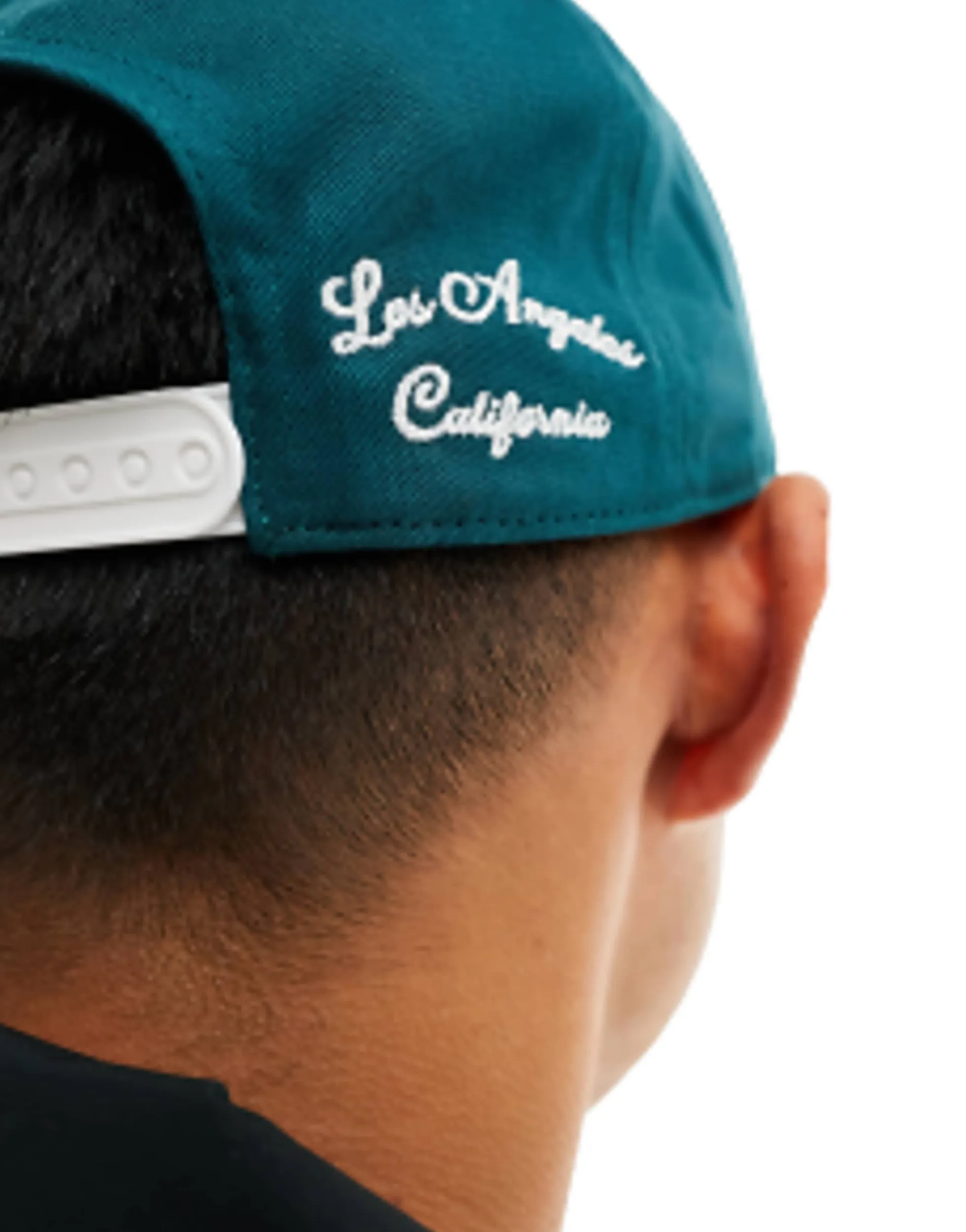 Caps & Hats*Hollister Logo Snapback Baseball Cap In Green/White
