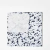 Ties*Jack & Jones Beige Print Pocket Square White Pepper