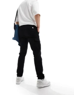 Trousers & Chinos*Jack & Jones Cargo Slim Fit In Black