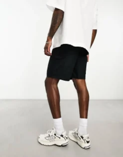 Shorts*Jack & Jones Intelligence Loose Fit Worker Carpenter Short In Black