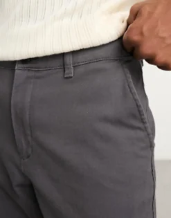 Trousers & Chinos*Jack & Jones Intelligence Slim Fit Chino Grey Asphalt