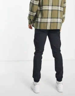 Trousers & Chinos*Jack & Jones Intelligence Slim Fit Cargo In Black