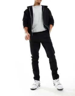 Trousers & Chinos*Jack & Jones Intelligence Slim Fit Chinos In Black