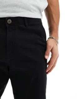 Trousers & Chinos*Jack & Jones Intelligence Slim Fit Chinos In Black