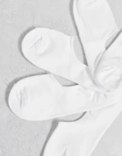 Socks*Jack & Jones Invisible Socks 5 Pack In White