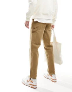 Trousers & Chinos*Jack & Jones Loose Fit Carpenter Trousers In Beige Otter