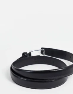 Belts*Jack & Jones Premium Leather Belt In Black