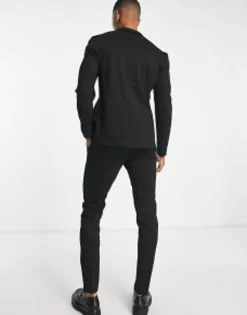 Suits & Tailoring*Jack & Jones Premium Slim Jersey Suit Jacket & Trouser In Black