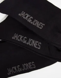 Socks*Jack & Jones Socks 5 Pack In Black