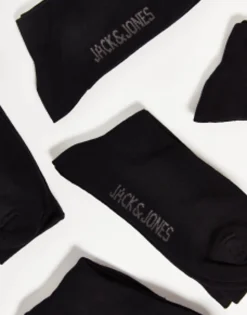 Socks*Jack & Jones Socks 5 Pack In Black