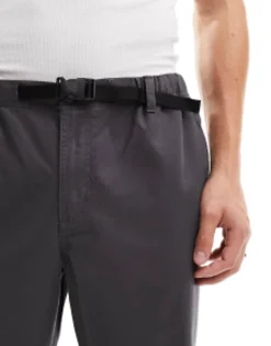 Trousers & Chinos*Jack & Jones Wide Fit Trouser With Elasticated Waist In Grey Asphalt