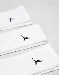 Socks*Jordan 3 Pack Flight Crew Socks In White