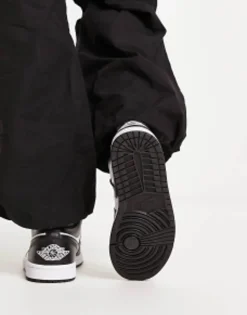 Sportswear*Jordan Aj1 Low Trainers In And Black White