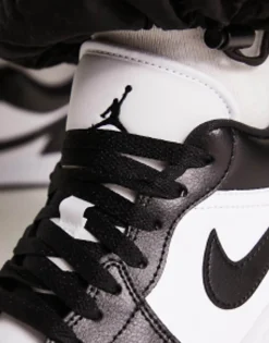 Sportswear*Jordan Aj1 Low Trainers In And Black White