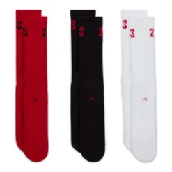 Socks & Tights*Jordan Essentials 3 Pack Length Socks In Multi