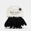 Hair Accessories*Kitsch Nylon Elastics 20Pc Set Black