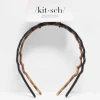 Hair Accessories*Kitsch Zig Zag Headband 2 Pack Black & Tort