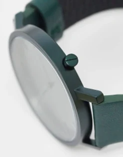 Watches*Komono Lewis Mono Watch In Forest Green